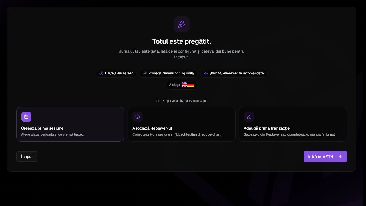 Finalul onboarding-ului, recapitulare și ce urmează